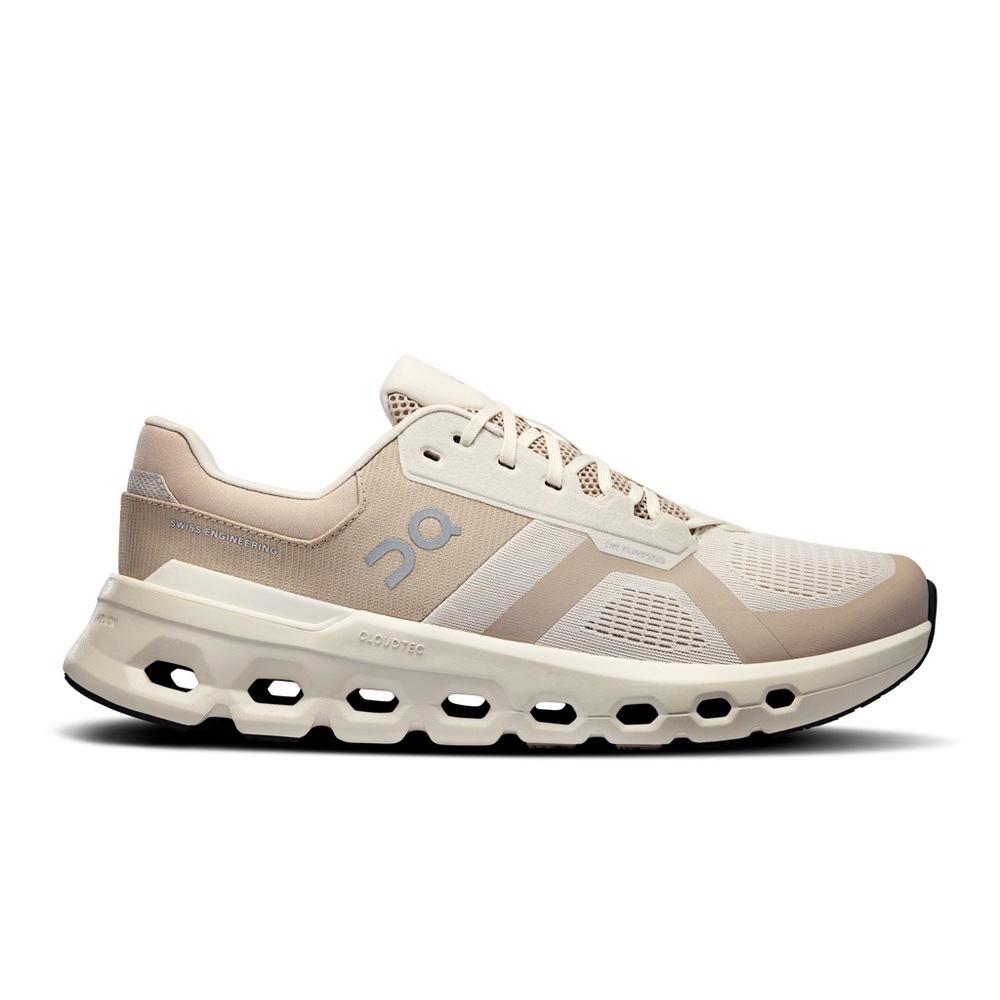 On Running Cloudrunner 2 Neutral Cream/Beige Performance Sneakers